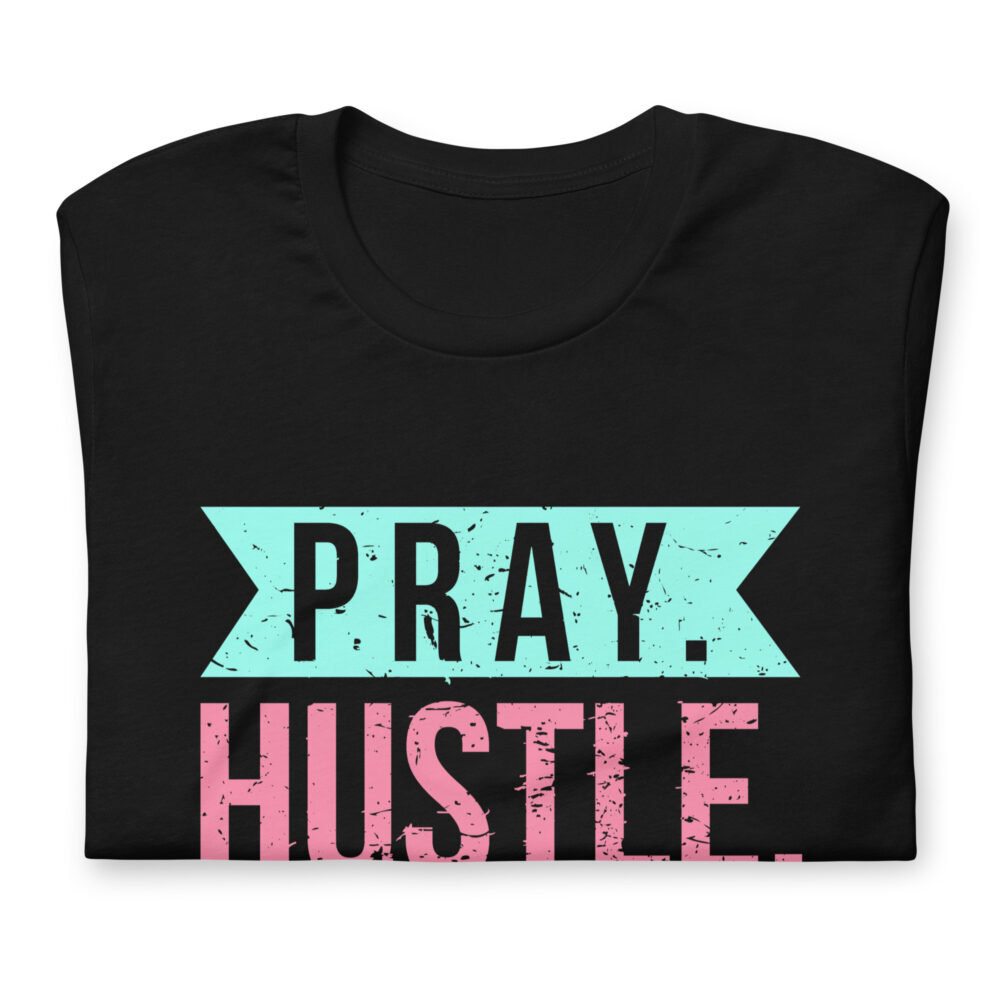 Pray Hustle Repeat Vybe Unisex t-shirt - Image 7