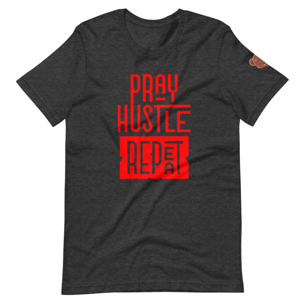 Pray Hustle Repeat Faithful Unisex T-shirt - Image 13