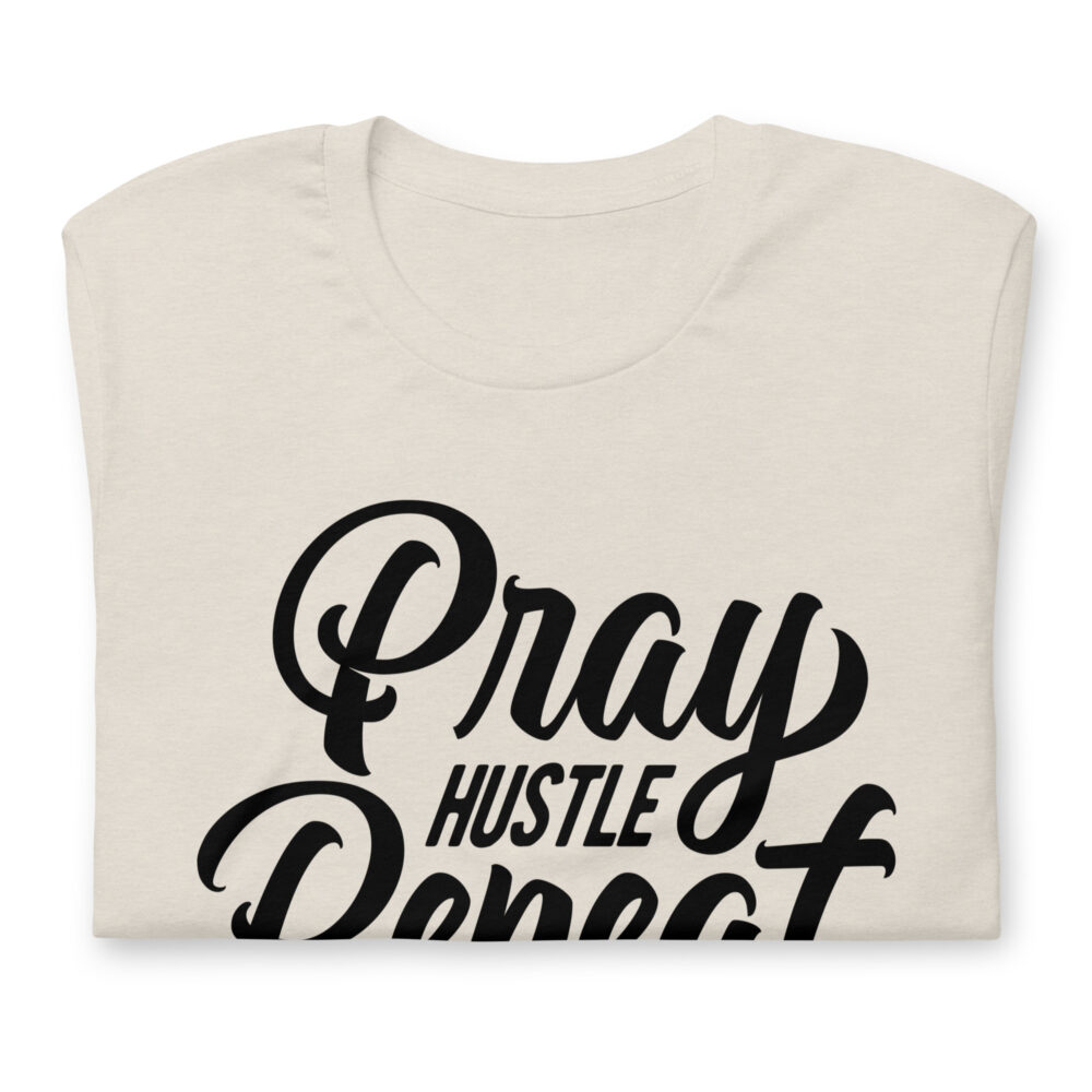 Pray Hustle Repeat Belief Unisex t-shirt - Image 7