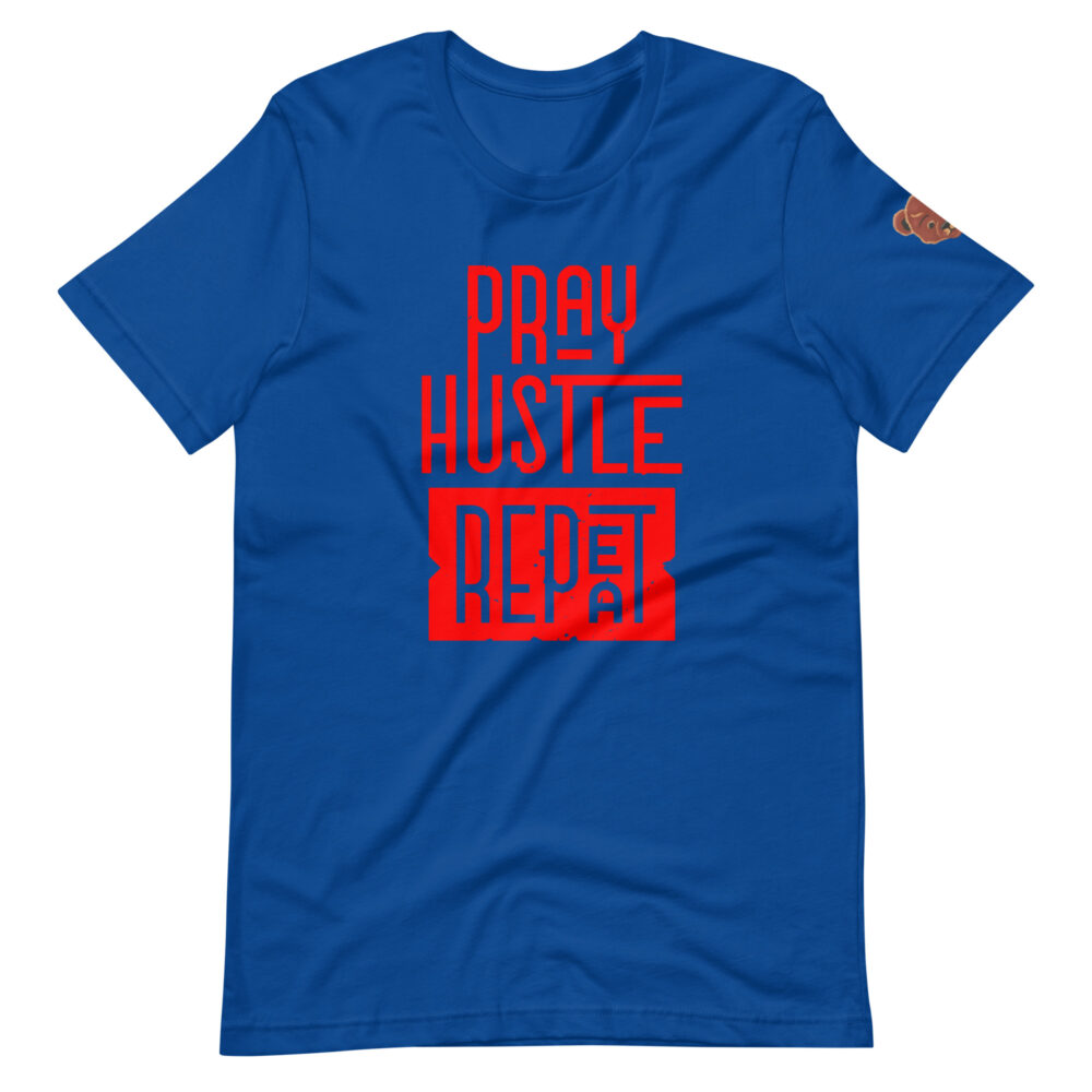 Pray Hustle Repeat Faithful Unisex T-shirt - Image 11