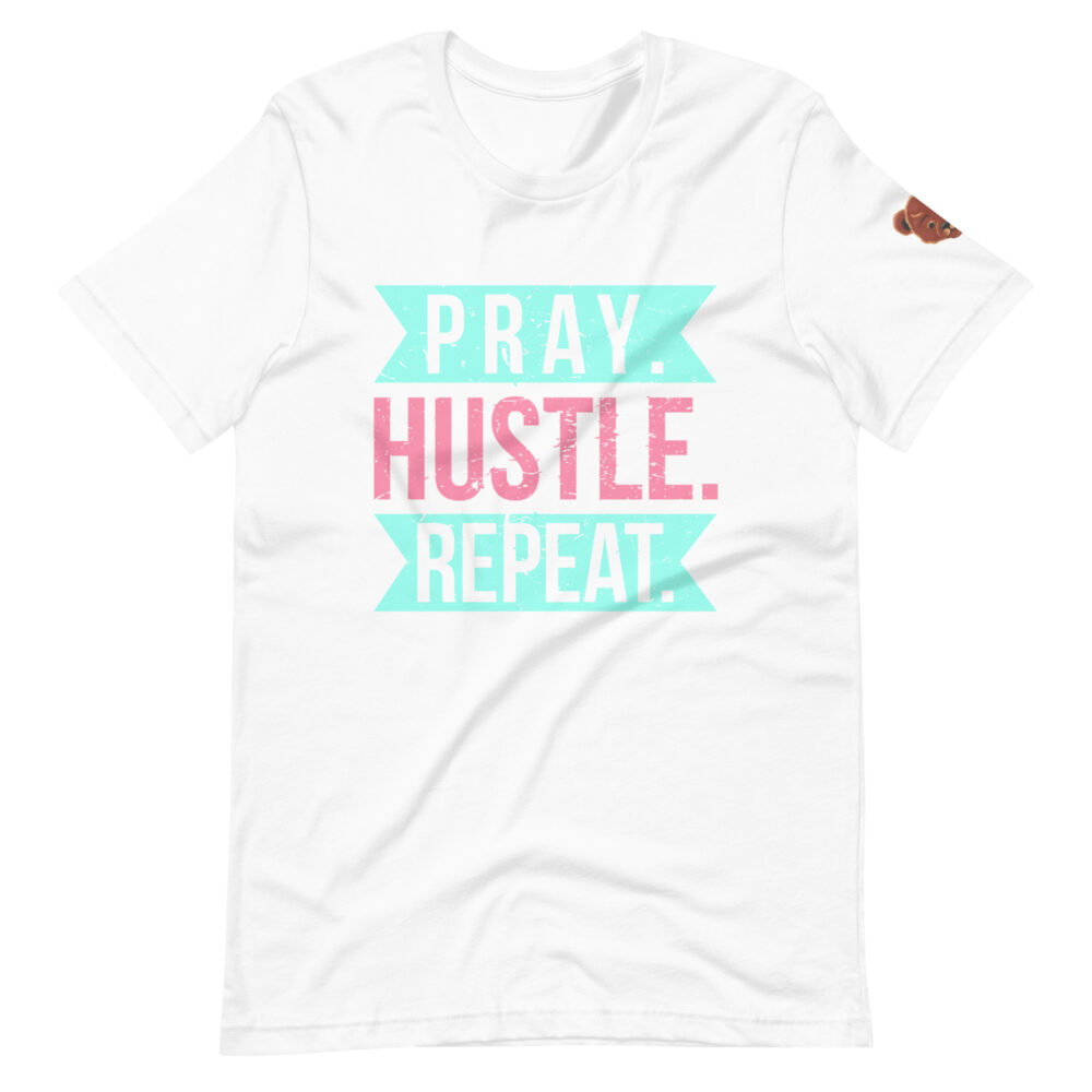 Pray Hustle Repeat Vybe Unisex t-shirt - Image 11