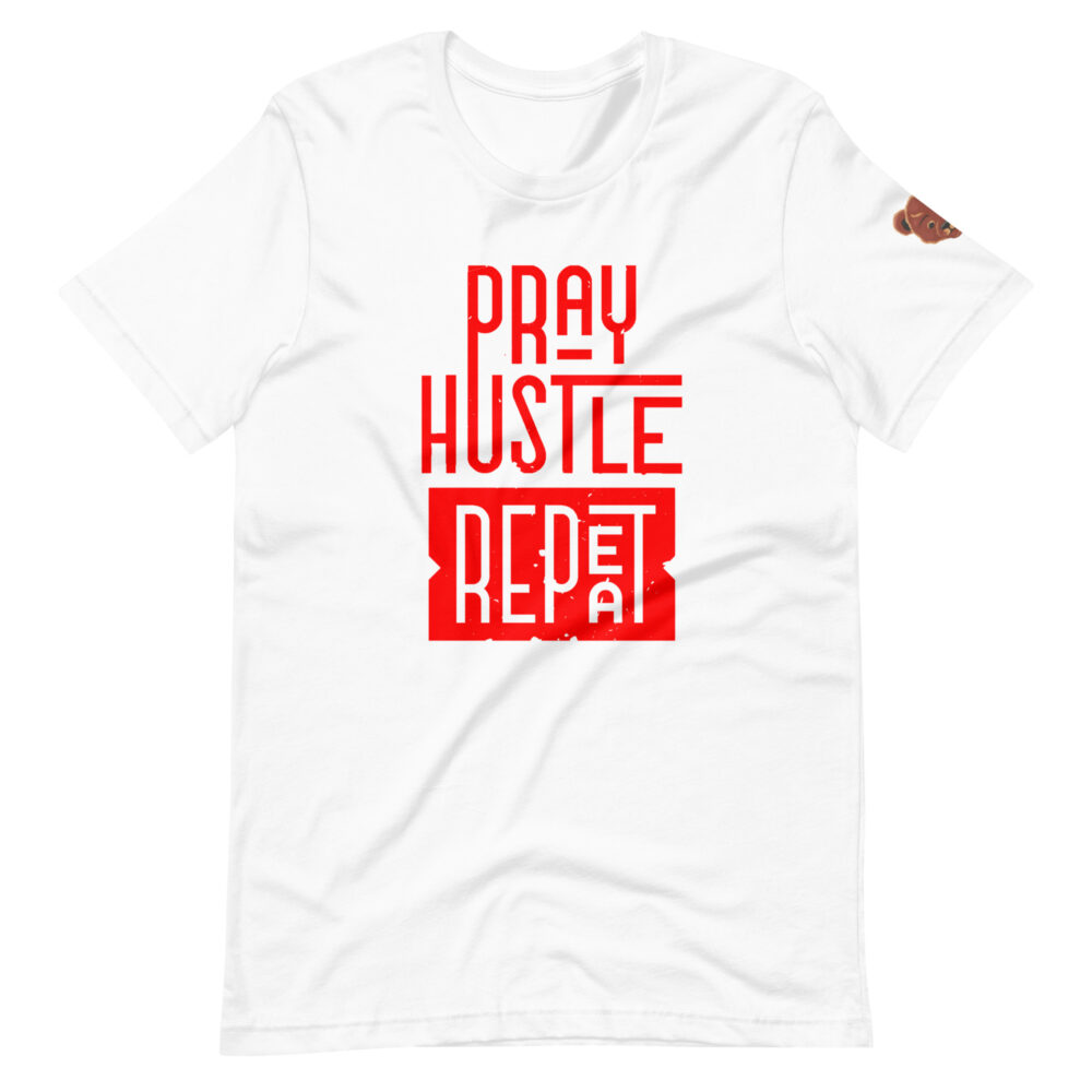 Pray Hustle Repeat Faithful Unisex T-shirt - Image 15