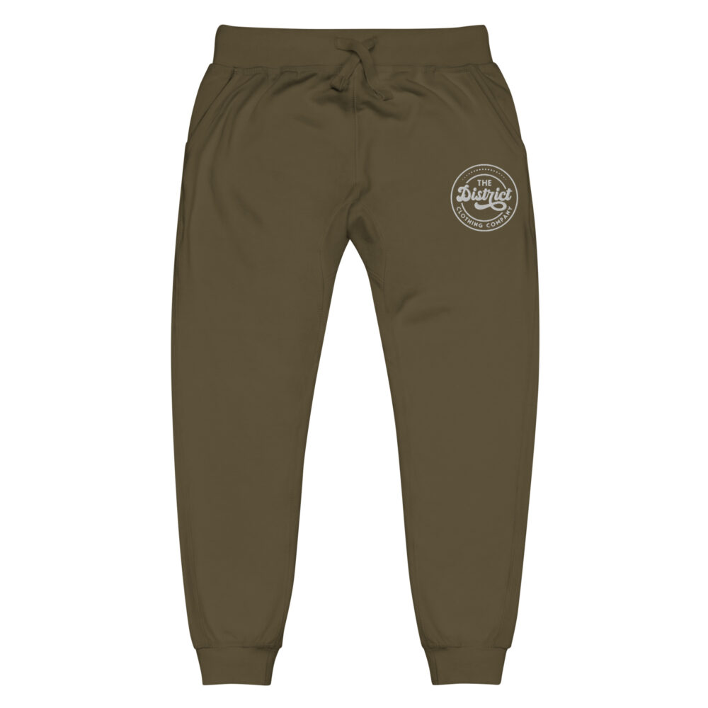 unisex-fleece-sweatpants-military-green-front-678efbd6004d9.jpg