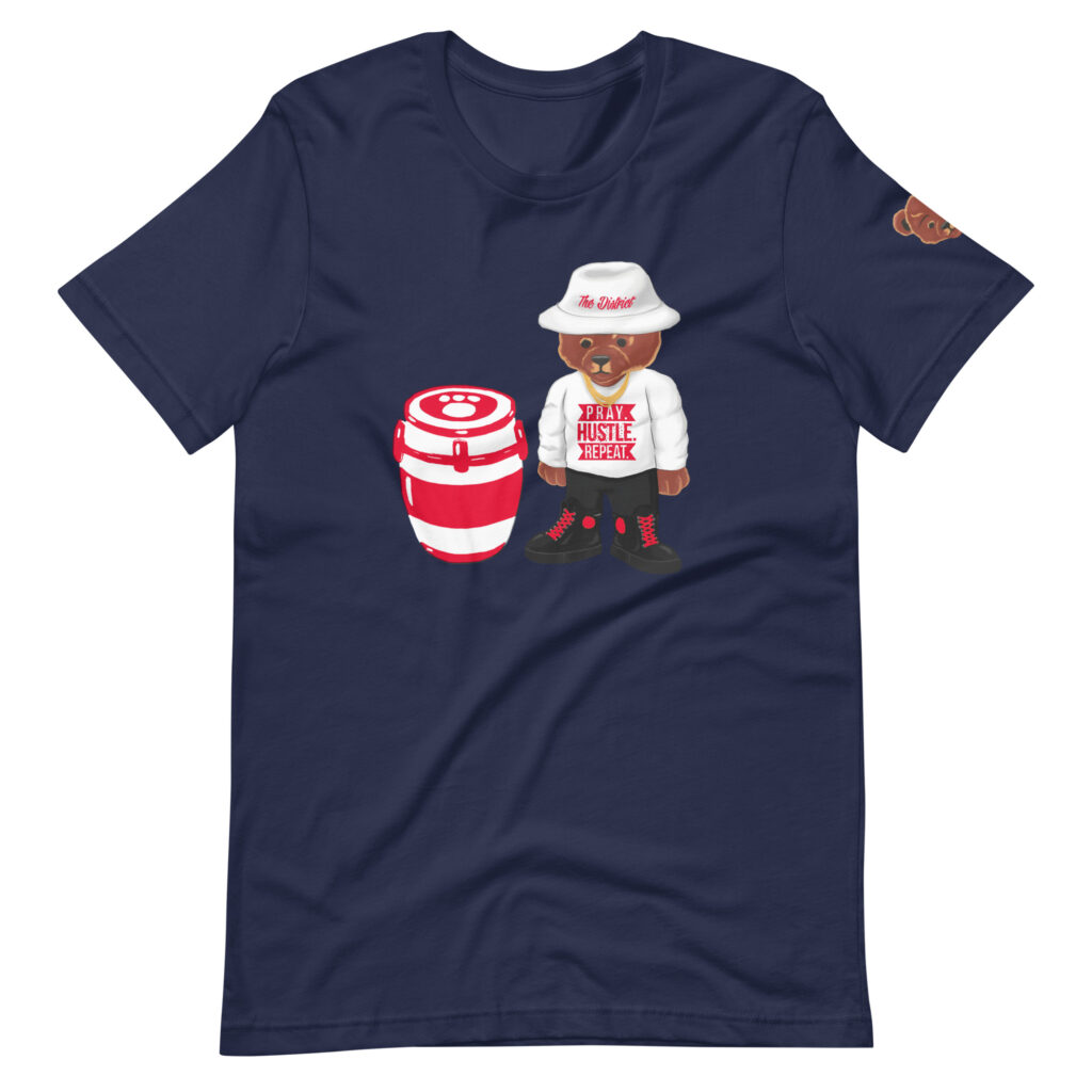 DC Go-Go Comizzzle Pray Hustle Repeat Unisex T-Shirt
