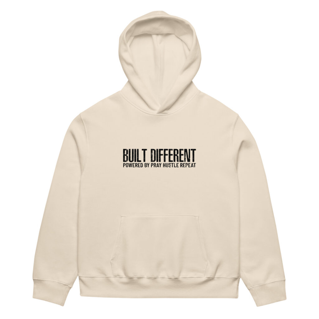 Built Different Oversized Hoodie